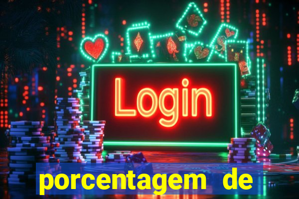 porcentagem de jogos pagantes slots